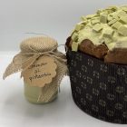 panettone al pistacchio con vasetto al pistacchio 2